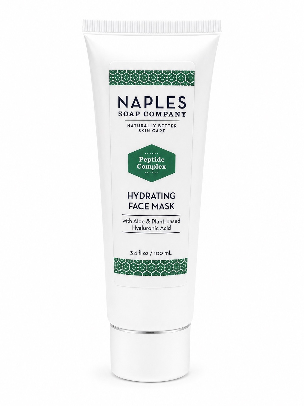 Naples Soap Company Peptide Hydrating Face Mask Aloe Plant Based Hyaluronic Acid